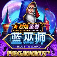 Fire Blaze Blue Wizard